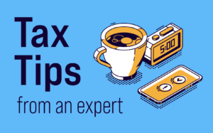Tax tips from an expert